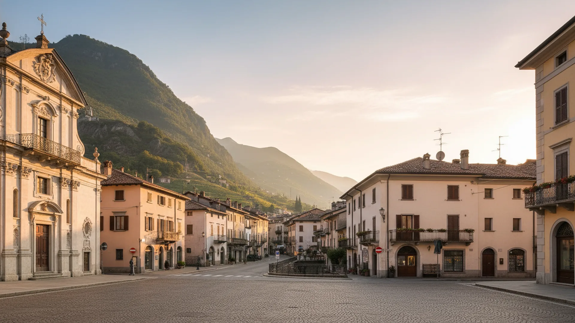 Tirano e il Trenino Rosso del Bernina — Grosotto (Lombardia)